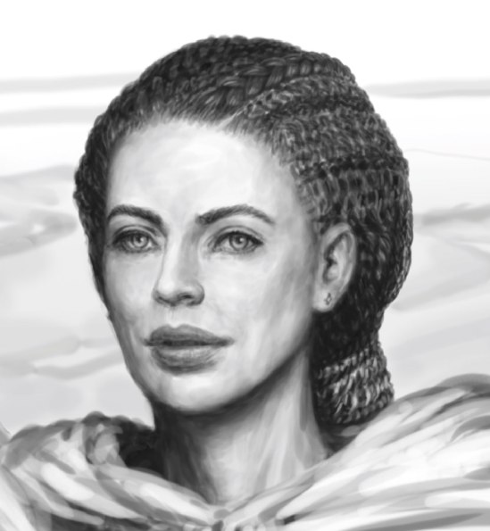 Maiden-and-her-Archmount_Grayscale_Det1